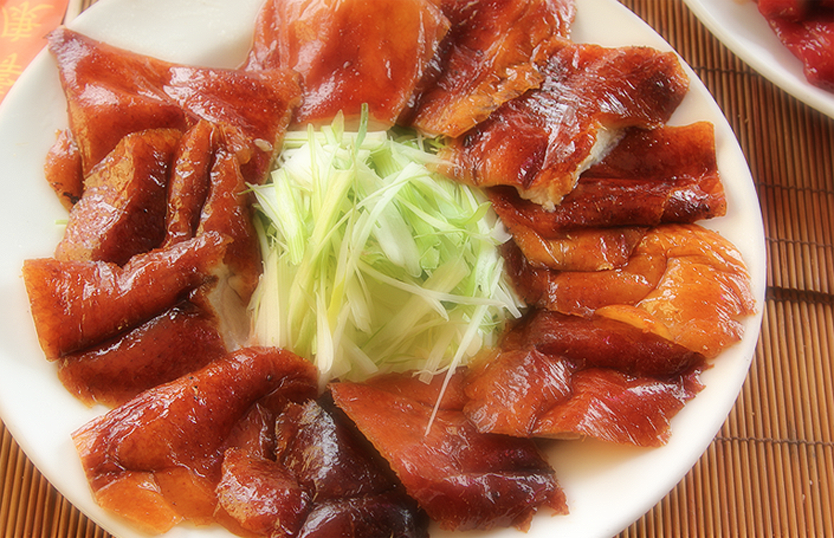 Peking Duck served at Table, Hot and Delicious!